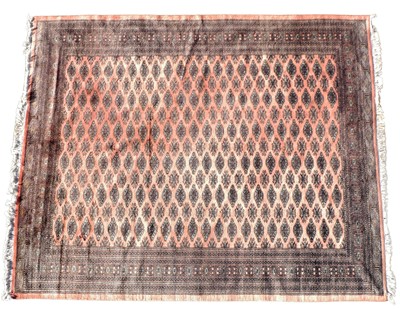 Lot 268 - A Large Persian Bokhara Carpet