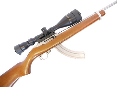 Lot Ruger 10-22 semi automatic rifle, serial...