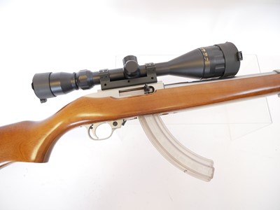 Lot Ruger 10-22 semi automatic rifle, serial...