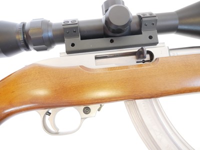 Lot Ruger 10-22 semi automatic rifle, serial...