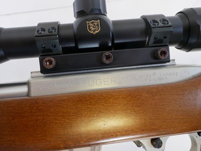 Lot Ruger 10-22 semi automatic rifle, serial...