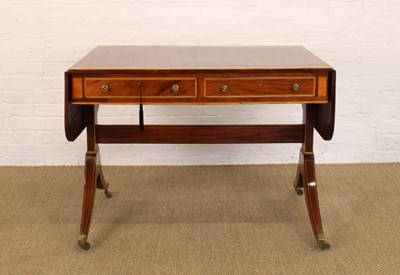 Lot 257 - A Good Edwardian Mahogany Sofa Table