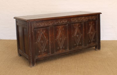 Lot 199 - An 18th Century Oak Coffer