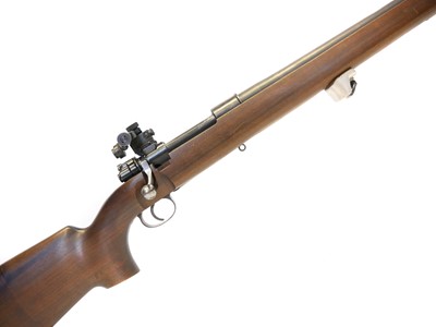 Lot 7.62mm target rifle serial number 58826, built...