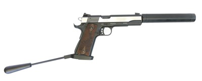 Lot GSG 1911 .22 long barrelled pistol, serial...