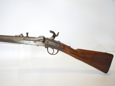 Lot 35 - Massive French Charleville M.1831 percussion...