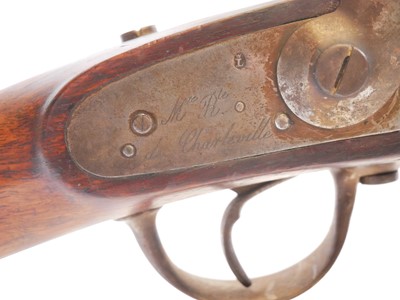 Lot 35 - Massive French Charleville M.1831 percussion...