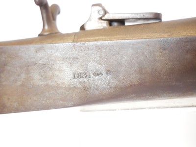Lot 35 - Massive French Charleville M.1831 percussion...