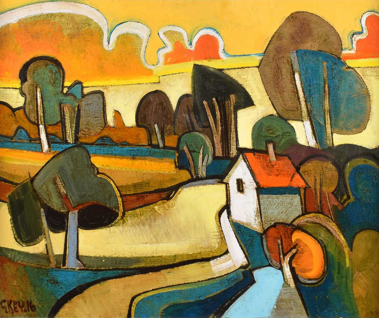 Lot Geoffrey Key (British 1941-)