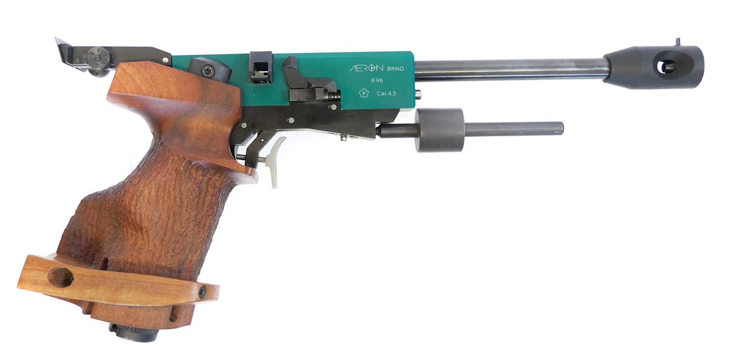 Lot 112 - Brno Aeron B96 CO2 .177 air pistol, serial...