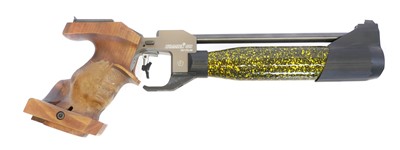 Lot Hammerli 480 .177 PCP air pistol, serial...