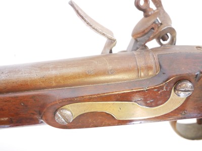 Lot 1 - Flintlock new land .650 pistol, 9inch barrel...