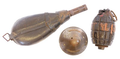 Lot Inert No.23 MkII Mills Bomb or grenade, made...