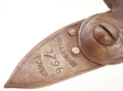 Lot Artificially aged stock and action of a 20th...