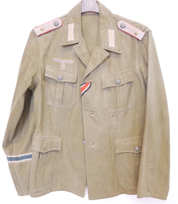 Lot German tunic composed of original and later...