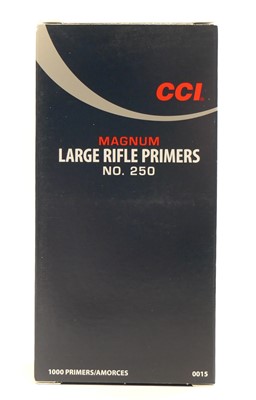 Lot 623 - 1000 CCI Magnum Large Rifle primers, no.250....