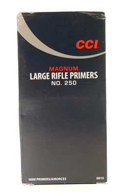 Lot 624 - 1000 CCI Magnum Large Rifle primers, no.250....