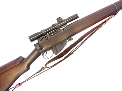 Lot Lee Enfield BSA No.4 .303 bolt action rifle,...