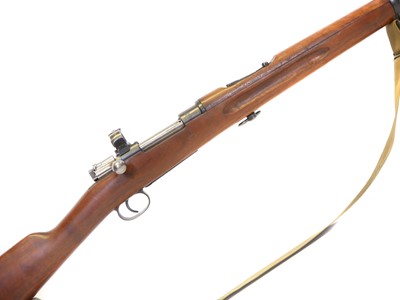 Lot Carl Gustav 6.5x55mm bolt action rifle, serial...