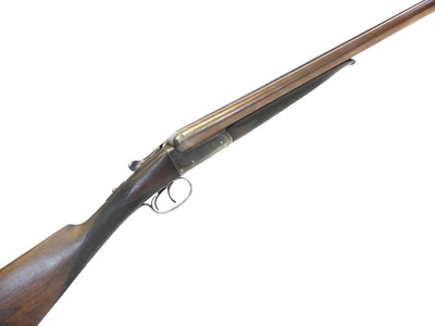 Lot Stensby 12 bore side by side shotgun, serial...