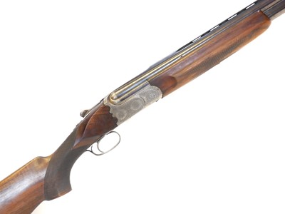 Lot John Powell of Reigate 12-bore over-and-under...