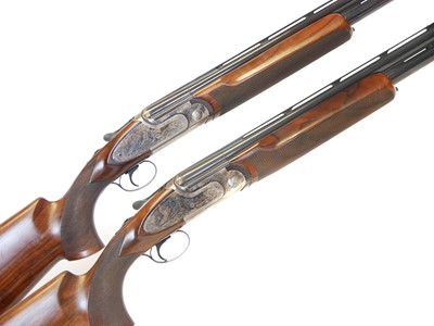 Lot Pair of John Macnab Highlander 12 bore over...