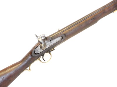 Lot 28 - East India Company pattern D type 3 musket, 39...