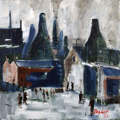Lot 132 - Frederick J. England (British 1939-)