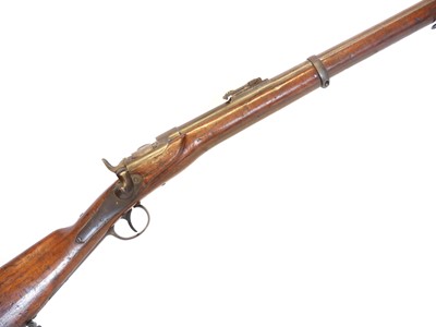 Lot 38 - Werndl model 1867 11x42mm rifle, 33inch barrel...