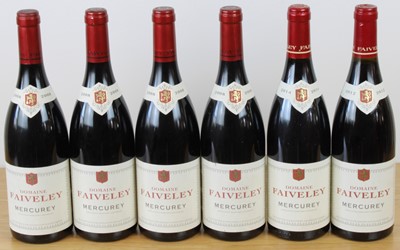 Lot 35 - 6 bottles mixed Vintage Lot Mercurey Domaine Faiveley
