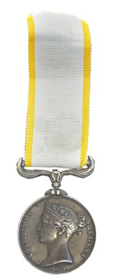 Lot 219 - Crimea War medal 1854-1856.