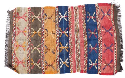 Lot 255 - A Turkish Flatweave Kilim Rug