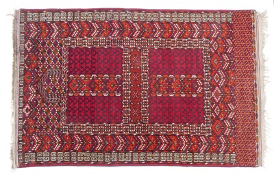Lot 264 - A Turkoman Tekke Ensi (Tent Door) Rug