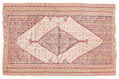 Lot 235 - A Kurdish Senneh Flatweave Kilim Rug