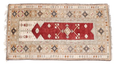 Lot 226 - A Turkish Milas Prayer Rug