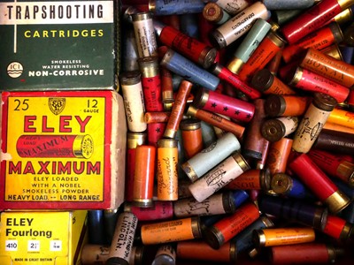 Lot 549 - Approximately 170 paper cased shotgun...