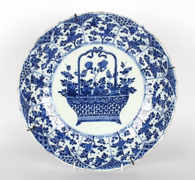Lot 44 - A Large 18th Century Chinese Blue and White Bowl