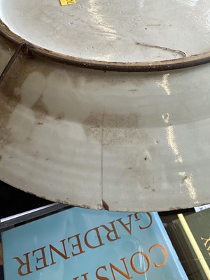 Lot An 18th Century Chinese Export Blue and White Charger