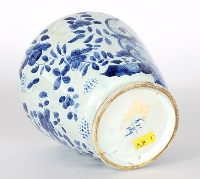 Lot An 18th Century Dutch Delft Vase