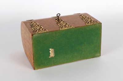 Lot A Victorian Gothic Revival Maple Stationery Box