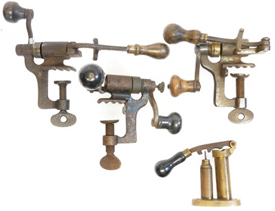 Lot 83 - Three shotgun roll turn over tools and a...