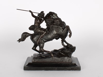 Lot 96 - A Fine Mid-19th Century Cast Iron Figure Group by E. G. Zimmerman of Hanau