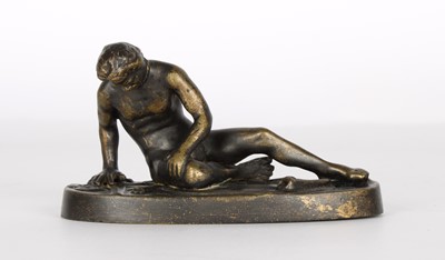Lot 89 - A Finely Modelled Late 19th Century Italian 'Grand Tour' Cast Bronze of "The Dying Gaul"