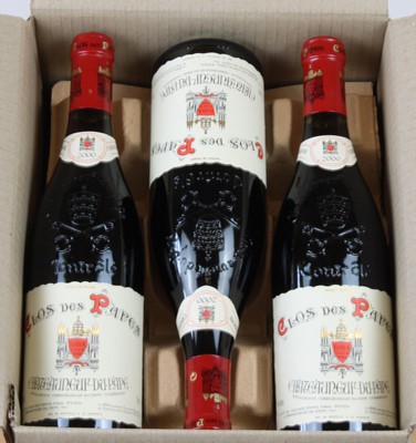 Lot 62 - 6 bottles Chateauneuf du Pape “Clos des Papes” Domaine Paul Avril 2000