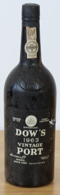 Lot 116 - 1 Bottle Dow’s Vintage Port 1963