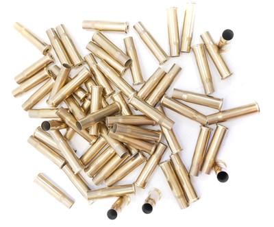 Lot 580 - Bertram .43 Spanish, 60 x brass cases.