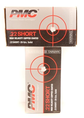 Lot 511 - PMC .22 Short High Velocity with copper-washed...