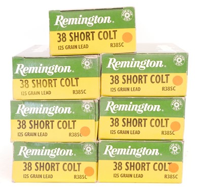Lot 513 - Remington .38 Short Colt ammunition, 350...
