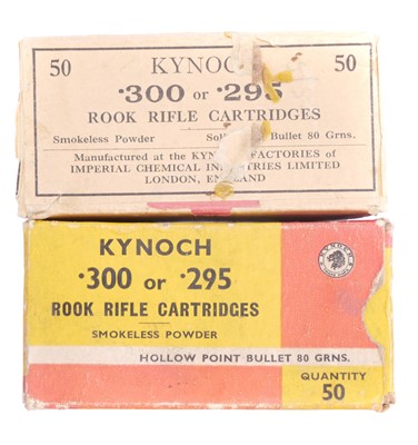 Lot 518 - Kynoch .300 or .295 Rook Rifle cartridges, 100...
