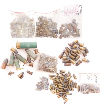 Lot 650A - Large collection of mixed pinfire ammunition,...